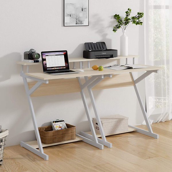 Brayden Studio Warre Rectangular Computer Desk Wayfair.co.uk